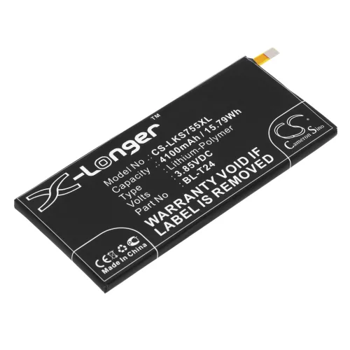 LG EAC63358901 helyettesítő mobiltelefon akkumulátor (Li-Polymer, 3.85V, 4100mAh / 15.79Wh) - Utángyártott