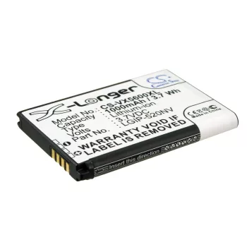   Verizon LGIP-520NV-2 helyettesítő mobiltelefon akkumulátor (Li-ion, 3.7V, 1000mAh) - Utángyártott