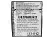 LG LGIP-470N, SBPL0098601 helyettesítő mobiltelefon akkumulátor (Li-ion, 3.7V, 700mAh) - Utángyártott