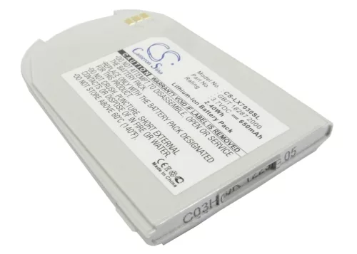 LG 7030, G7030, LG7030 készülékekhez mobiltelefon akkumulátor (Li-ion, 3.7V, 650mAh) - Utángyártott