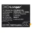 Meizu BA611 helyettesítő mobiltelefon akkumulátor (Li-Polymer, 3.85V, 3000mAh / 11.55Wh) - Utángyártott