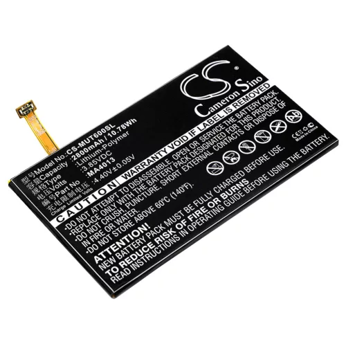 Meitu MB1503 helyettesítő mobiltelefon akkumulátor (Li-Polymer, 3.85V, 2800mAh / 10.78Wh) - Utángyártott