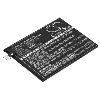   Meitu MA4013 helyettesítő mobiltelefon akkumulátor (Li-Polymer, 3.8V, 2650mAh / 10.07Wh) - Utángyártott