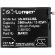 Meizu BA923 helyettesítő mobiltelefon akkumulátor (Li-Polymer, 3.85V, 3900mAh / 15.02Wh) - Utángyártott