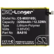 Meizu BA816 helyettesítő mobiltelefon akkumulátor (Li-Polymer, 3.85V, 3200mAh / 12.32Wh) - Utángyártott