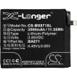 Meizu BA871 helyettesítő mobiltelefon akkumulátor (Li-Polymer, 3.85V, 3000mAh / 11.55Wh) - Utángyártott
