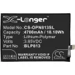 Oneplus BLP813 helyettesítő mobiltelefon akkumulátor (Li-Polymer, 3.85V, 4700mAh / 18.10Wh) - Utángyártott