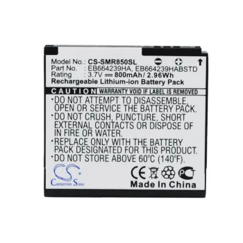   Samsung EB664239HABSTD helyettesítő mobiltelefon akkumulátor (Li-ion, 3.7V, 800mAh / 2.96Wh) - Utángyártott