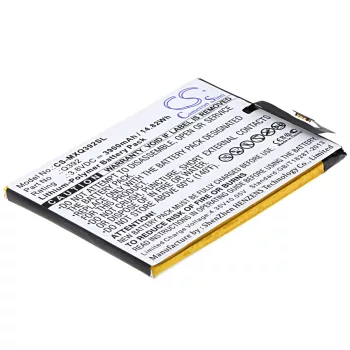   Micromax Q392 helyettesítő mobiltelefon akkumulátor (Li-Polymer, 3.8V, 3900mAh / 14.82Wh) - Utángyártott