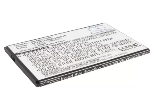 Mobistel BTY26186Mobistel/STD helyettesítő mobiltelefon akkumulátor (Li-Polymer, 3.7V, 1800mAh / 6.66Wh) - Utángyártott