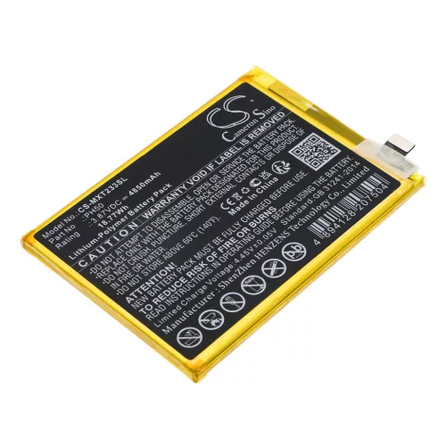 Motorola PH50 helyettesítő mobiltelefon akkumulátor (Li-Polymer, 3.87V, 4850mAh / 18.77Wh) - Utángyártott