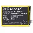 Motorola SB18D67654 helyettesítő mobiltelefon akkumulátor (Li-Polymer, 3.89V, 4800mAh / 18.67Wh) - Utángyártott