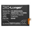 Motorola SB18D48255 helyettesítő mobiltelefon akkumulátor (Li-Polymer, 3.85V, 4000mAh / 15.40Wh) - Utángyártott