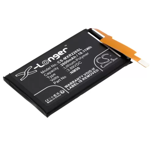 Motorola SB18D44719 helyettesítő mobiltelefon akkumulátor (Li-Polymer, 3.89V, 2600mAh / 10.11Wh) - Utángyártott