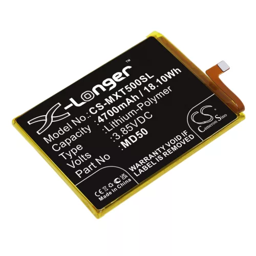 Motorola SB18D00294 helyettesítő mobiltelefon akkumulátor (Li-Polymer, 3.85V, 4700mAh / 18.10Wh) - Utángyártott