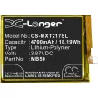 Motorola SB18D10749 helyettesítő mobiltelefon akkumulátor (Li-Polymer, 3.87V, 4700mAh / 18.19Wh) - Utángyártott