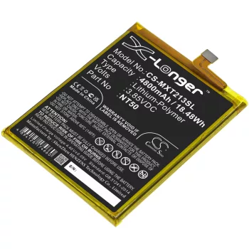   Motorola NT50 helyettesítő mobiltelefon akkumulátor (Li-Polymer, 3.85V, 4800mAh / 18.48Wh) - Utángyártott