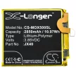 Motorola JX40 helyettesítő mobiltelefon akkumulátor (Li-Polymer, 3.85V, 2850mAh / 10.97Wh) - Utángyártott
