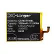 Motorola KZ40 helyettesítő mobiltelefon akkumulátor (Li-Polymer, 3.85V, 3350mAh / 12.90Wh) - Utángyártott