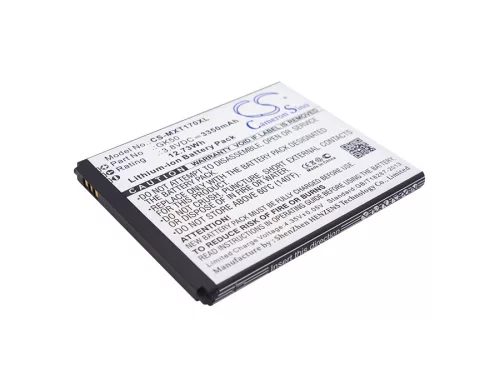 Motorola GK50 helyettesítő mobiltelefon akkumulátor (Li-ion, 3.8V, 3350mAh / 12.73Wh) - Utángyártott