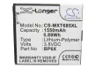 Motorola SNN5891A helyettesítő mobiltelefon akkumulátor (Li-Polymer, 3.8V, 1550mAh / 5.89Wh) - Utángyártott