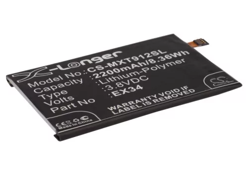 Motorola SNN5923B helyettesítő mobiltelefon akkumulátor (Li-Polymer, 3.8V, 2200mAh / 8.36Wh) - Utángyártott