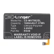 Motorola SNN5916A helyettesítő mobiltelefon akkumulátor (Li-Polymer, 3.8V, 1940mAh / 7.37Wh) - Utángyártott
