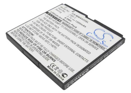 Motorola FB0-2 helyettesítő mobiltelefon akkumulátor (Li-ion, 3.7V, 1300mAh) - Utángyártott