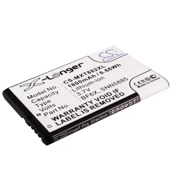   Motorola SNN5885A helyettesítő mobiltelefon akkumulátor (Li-ion, 3.7V, 1800mAh / 6.66Wh) - Utángyártott