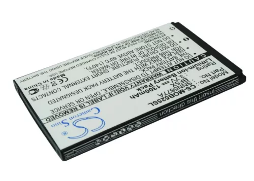 Motorola SNN5877A helyettesítő mobiltelefon akkumulátor (Li-ion, 3.7V, 1300mAh / 4.81Wh) - Utángyártott
