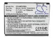 Motorola SNN5807A helyettesítő mobiltelefon akkumulátor (Li-ion, 3.7V, 720mAh / 2.66Wh) - Utángyártott