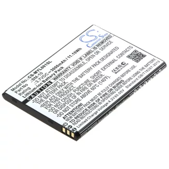   myPhone BM-10 helyettesítő mobiltelefon akkumulátor (Li-ion, 3.7V, 3000mAh / 11.10Wh) - Utángyártott