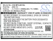 myPhone BM-10 helyettesítő mobiltelefon akkumulátor (Li-ion, 3.7V, 3000mAh / 11.10Wh) - Utángyártott