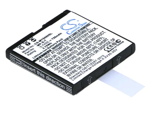 myPhone MP-S-T helyettesítő mobiltelefon akkumulátor (Li-ion, 3.7V, 750mAh / 2.78Wh) - Utángyártott