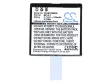 myPhone MP-S-T helyettesítő mobiltelefon akkumulátor (Li-ion, 3.7V, 750mAh / 2.78Wh) - Utángyártott