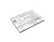 NAVON 1ICP4/62/73 helyettesítő mobiltelefon akkumulátor (Li-Polymer, 3.8V, 2100mAh / 7.98Wh) - Utángyártott