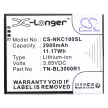 Nokia TN-BL3000R1 helyettesítő mobiltelefon akkumulátor (Li-ion, 3.85V, 2900mAh / 11.17Wh) - Utángyártott