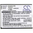 Nokia S5420AP helyettesítő mobiltelefon akkumulátor (Li-ion, 3.8V, 2300mAh / 8.74Wh) - Utángyártott