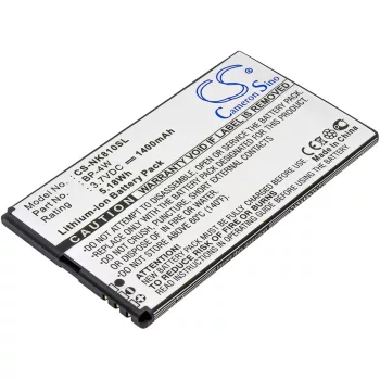   Nokia BP-4W helyettesítő mobiltelefon akkumulátor (Li-ion, 3.7V, 1400mAh / 5.18Wh) - Utángyártott