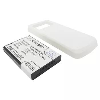   Nokia BP-4L helyettesítő mobiltelefon akkumulátor (Li-ion, 3.7V, 3000mAh / 11.1Wh) - Utángyártott