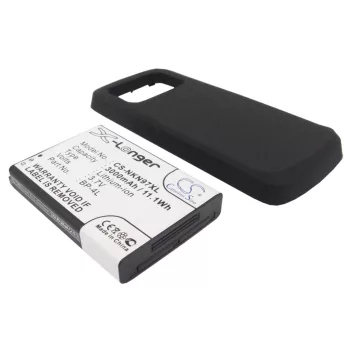   Nokia BP-4L helyettesítő mobiltelefon akkumulátor (Li-ion, 3.7V, 3000mAh / 11.1Wh) - Utángyártott