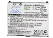 NTT Docomo AAF29134, F13 helyettesítő mobiltelefon akkumulátor (Li-ion, 3.7V, 600mAh) - Utángyártott