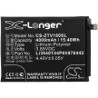Nubia Li3940T44P6h876442 helyettesítő mobiltelefon akkumulátor (Li-Polymer, 3.85V, 4000mAh / 15.40Wh) - Utángyártott