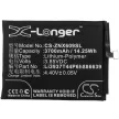 ZTE Li3937T44P6h886639 helyettesítő mobiltelefon akkumulátor (Li-Polymer, 3.85V, 3700mAh / 14.25Wh) - Utángyártott