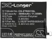ZTE Li3829T44P6h806435 helyettesítő mobiltelefon akkumulátor (Li-Polymer, 3.85V, 3000mAh / 11.55Wh) - Utángyártott