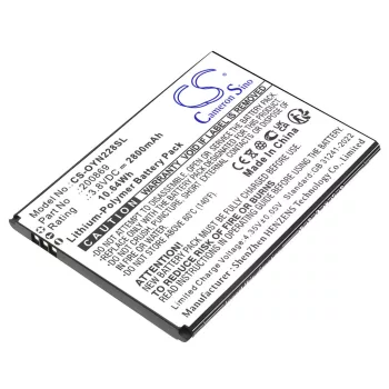   Olympia NEO helyettesítő mobiltelefon akkumulátor (Li-Polymer, 3.8V, 2800mAh / 10.64Wh) - Utángyártott