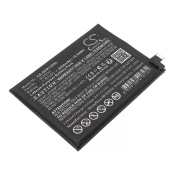   Oneplus BLPA33 helyettesítő mobiltelefon akkumulátor (Li-Polymer, 7.82V, 2550mAh / 19.94Wh) - Utángyártott