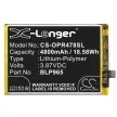 OPPO BLP965 helyettesítő mobiltelefon akkumulátor (Li-Polymer, 3.87V, 4800mAh / 18.58Wh) - Utángyártott
