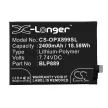OPPO BLP889 helyettesítő mobiltelefon akkumulátor (Li-Polymer, 7.74V, 2400mAh / 18.58Wh) - Utángyártott