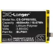 OPPO BLP841 helyettesítő mobiltelefon akkumulátor (Li-Polymer, 3.85V, 4850mAh / 18.67Wh) - Utángyártott